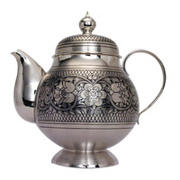 Серебряные чайники